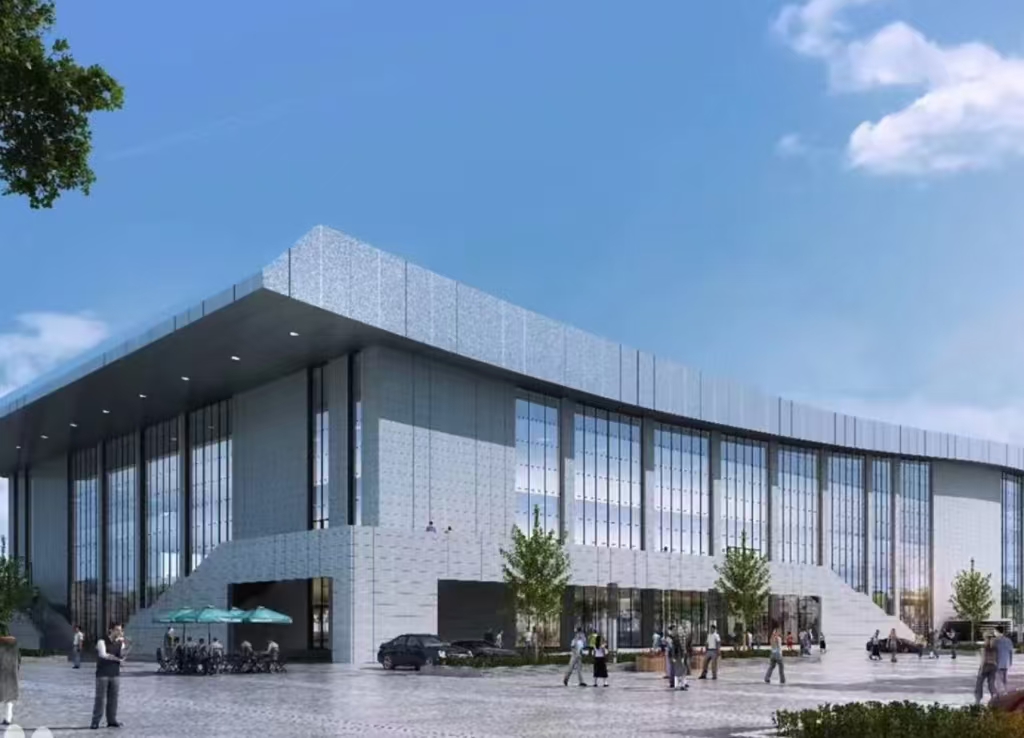 陕西渭南师范学院大学生涯动中心体育馆